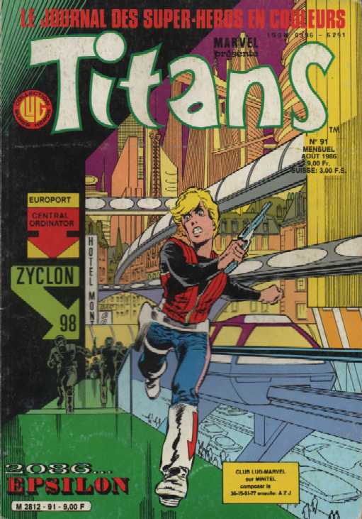 Scan de la Couverture Titans n 91